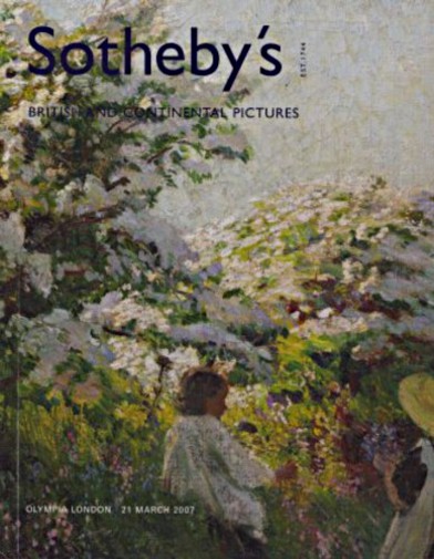 Sothebys 2007 British and Continental Pictures Sothebys [Satisfaisant]