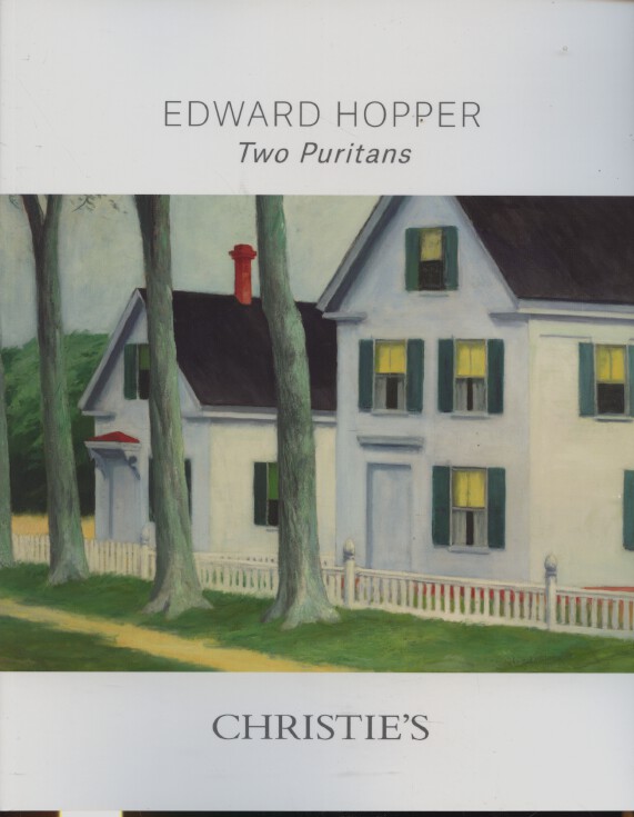 Christies May 2015 Edward Hopper Two Puritans by Christie's: Good