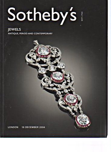Sothebys 2004 Jewels Antique, Period & Contemporary Sothebys [ ]