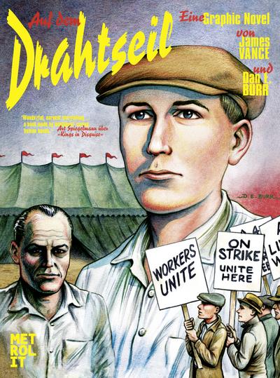 Auf dem Drahtseil : Eine Graphic Novel - James Vance, Dan Burr