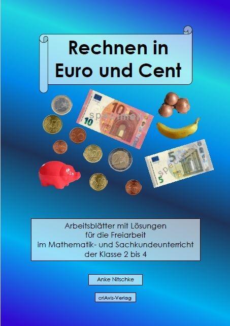 Euro Und Cent Umwandeln, Dezimalzahlen, Arbeitsblatt ...