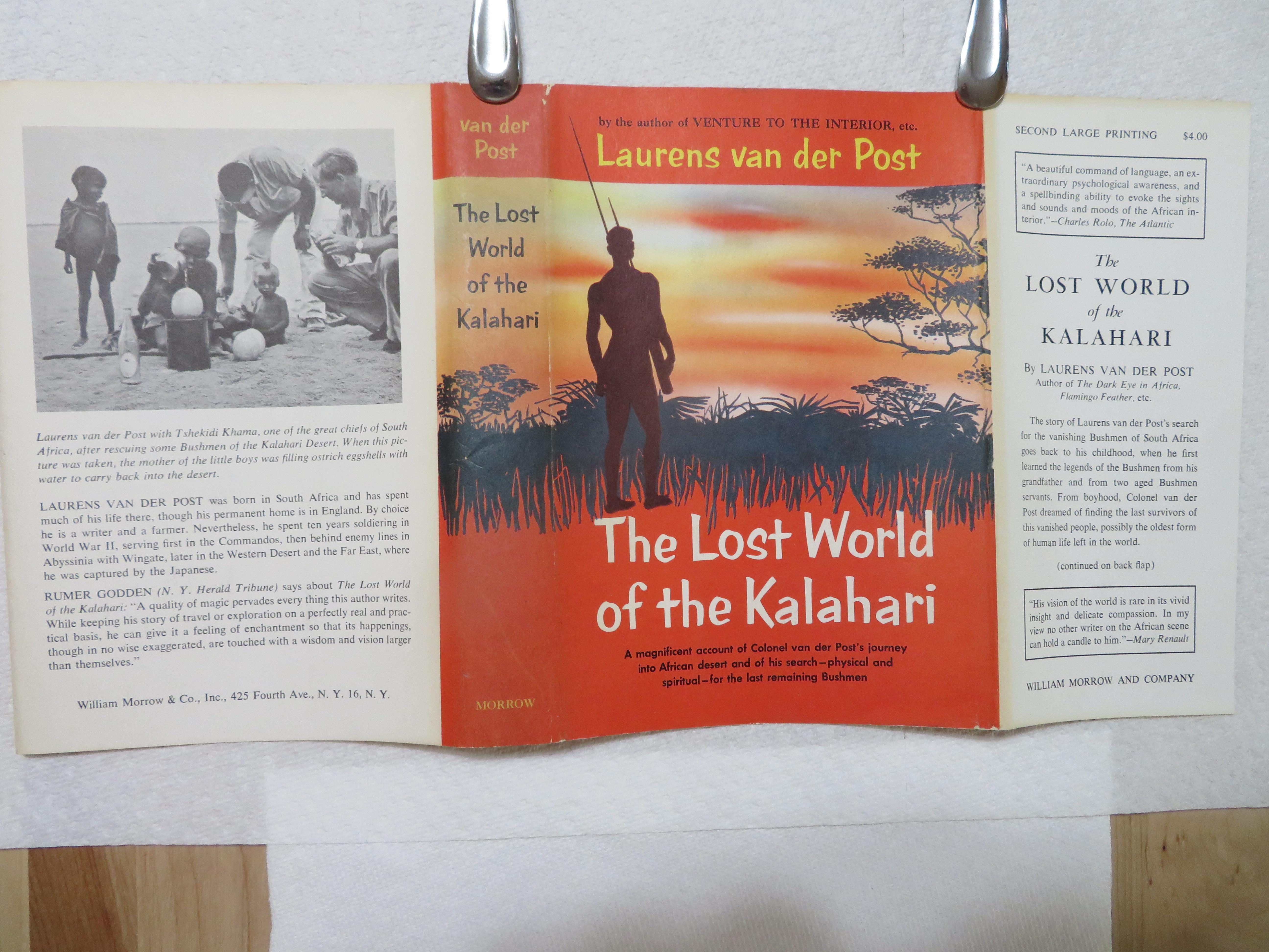 The Lost World of the Kalahari van der Post, Laurens [Fine] [Hardcover]