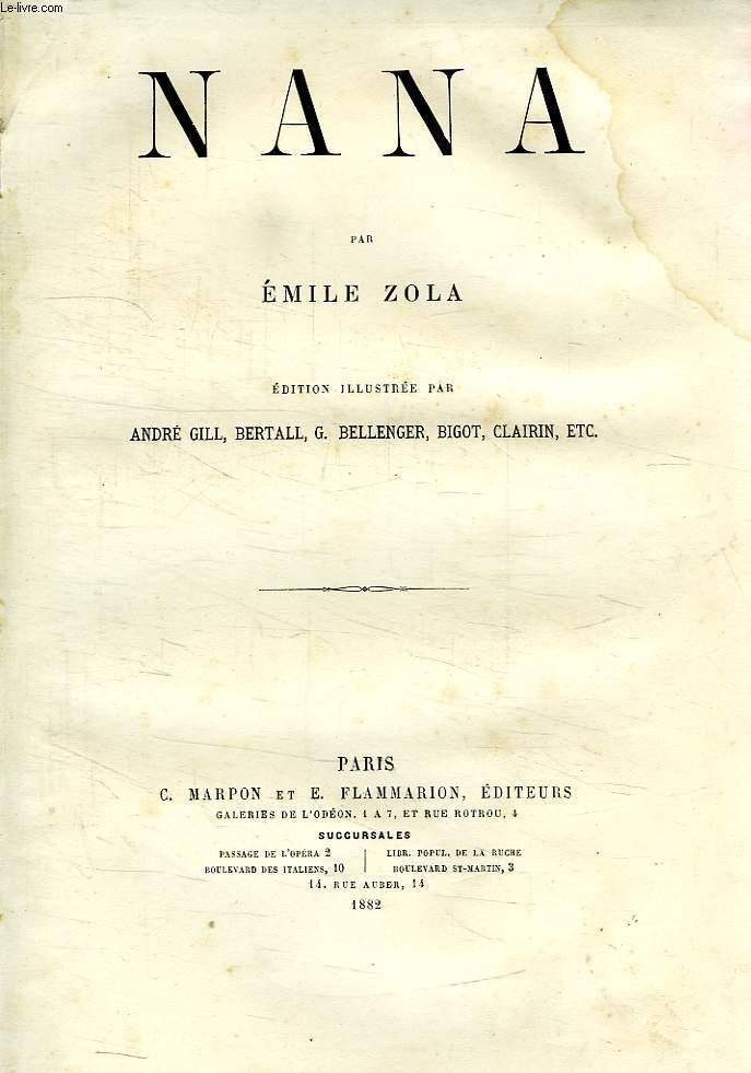 NANA by ZOLA Emile bon Couverture rigide (1882) LeLivre