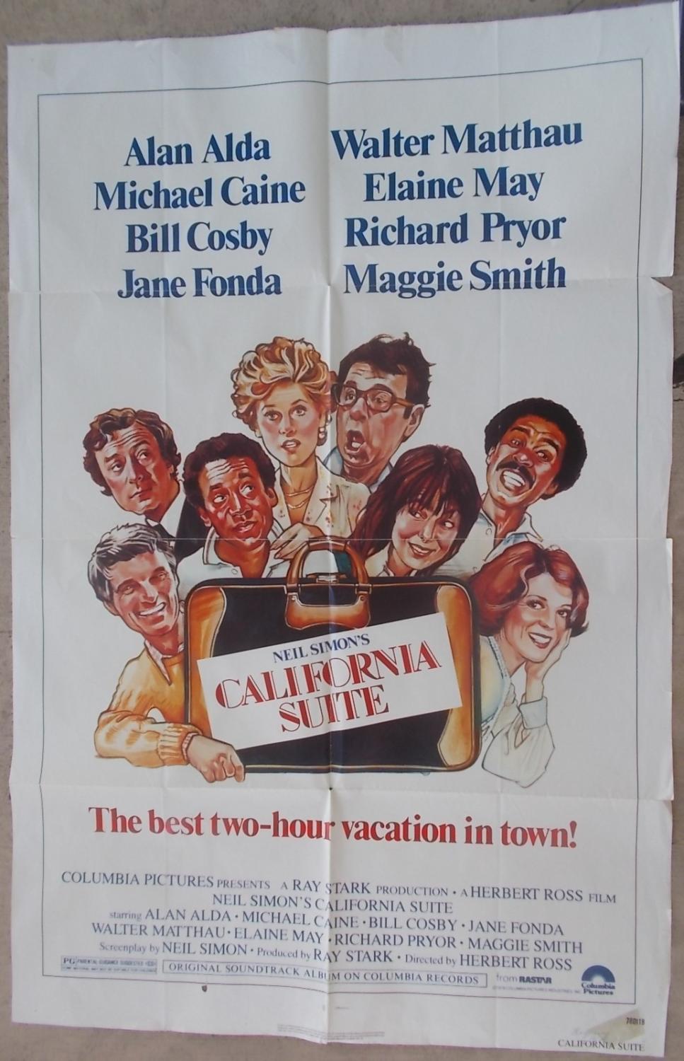CALIFORNIA SUITE [1978] VHS – Michael Caine, Maggie Smith, Alan Alda, Bill  Cosby £9.99 - PicClick UK