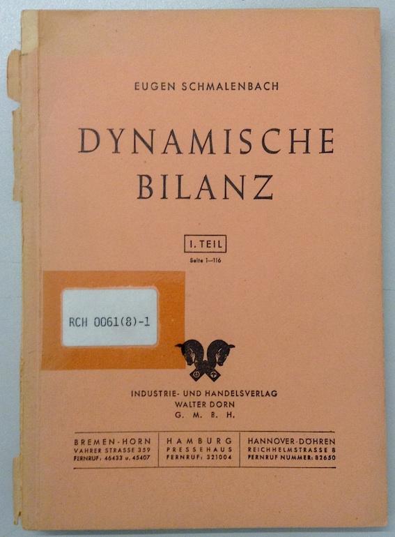 dynamische bilanz von schmalenbach ZVAB
