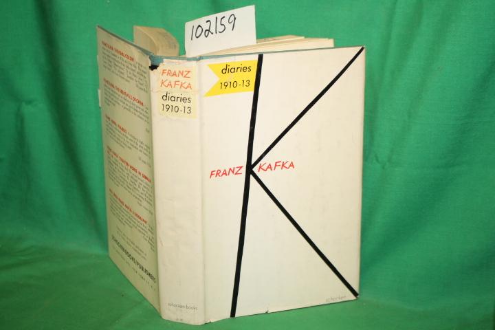 The Diaries of Franz Kafka 1910-1913 Kafka, Franz; Brod, Max [ ] [Hardcover]