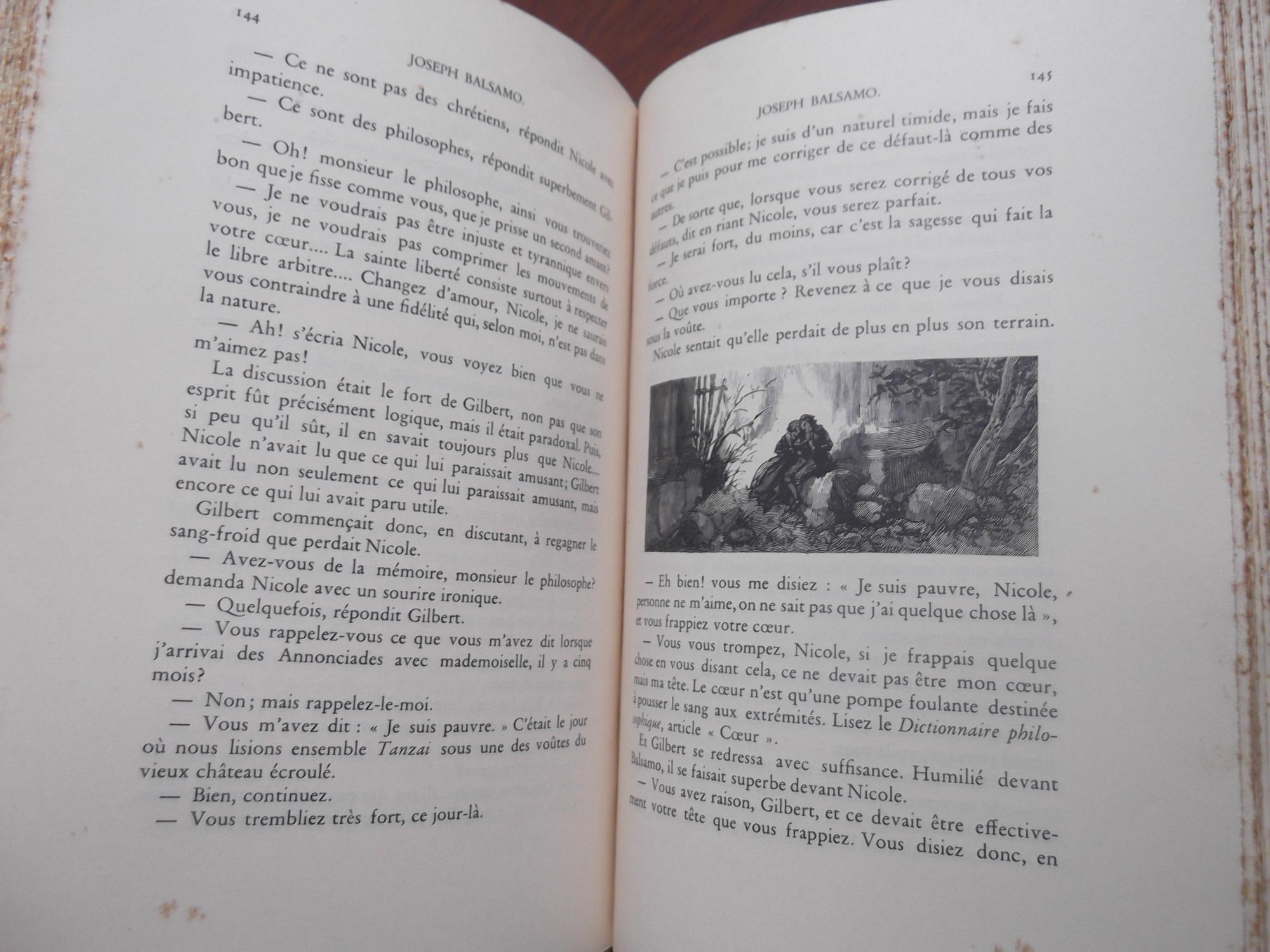Memoires D Un Medecin Joseph Balsamo Vol I By Dumas Alexandre Very Good Hardcover 1939 Libreria Babel