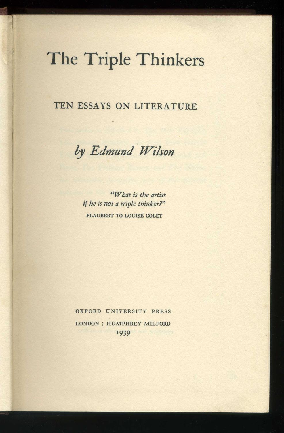 the ambiguity of henry james edmund wilson the ambiguity of henry james edmund wilson