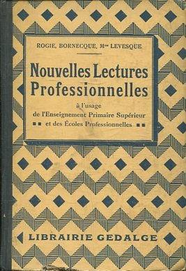 NOUVELLES LECTURES PROFESSIONNELLE. - VV.AA.