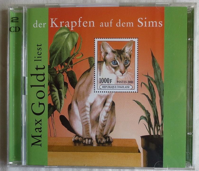 Max Goldt liest: Der Krapfen auf dem Sims : 2 CD's - Goldt, Max