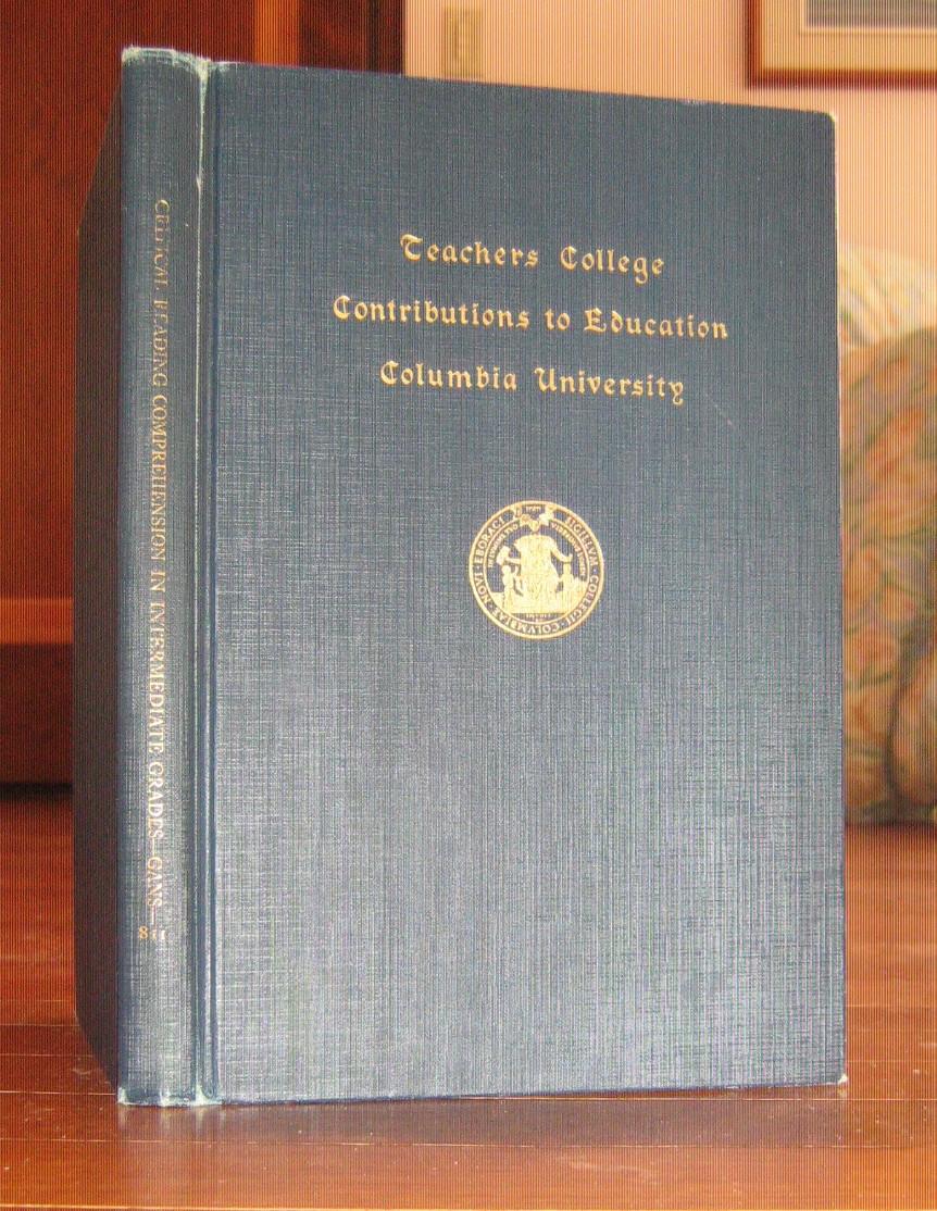 A Study of Critical Reading Comprehension in the Intermediate Grades