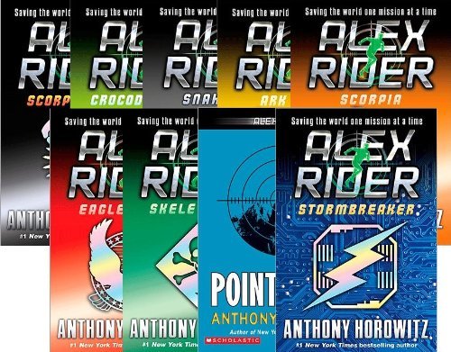Alex Rider, Books 1-9 [Paperback] Anthony Horowitz Series