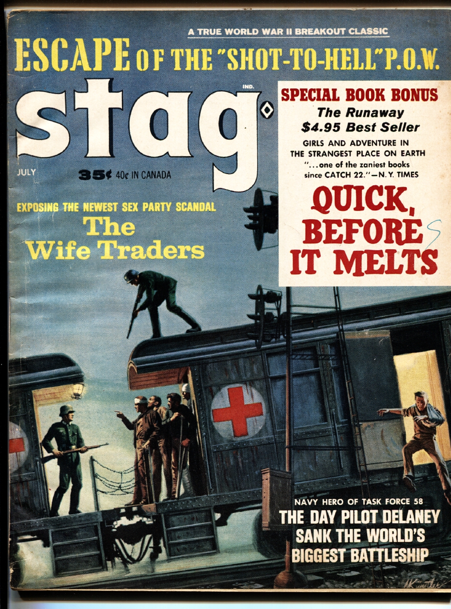 STAG-JULY 1964- WIFE SWAPPING-POW ESCAPE-MOONSHINE-DESOTO-ROSSI (1964) Magazineandnbsp;/andnbsp;Periodical DTA Collectibles