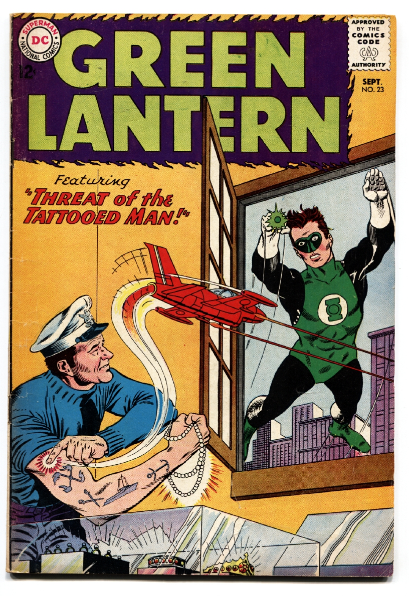 tattooed man green lantern villains