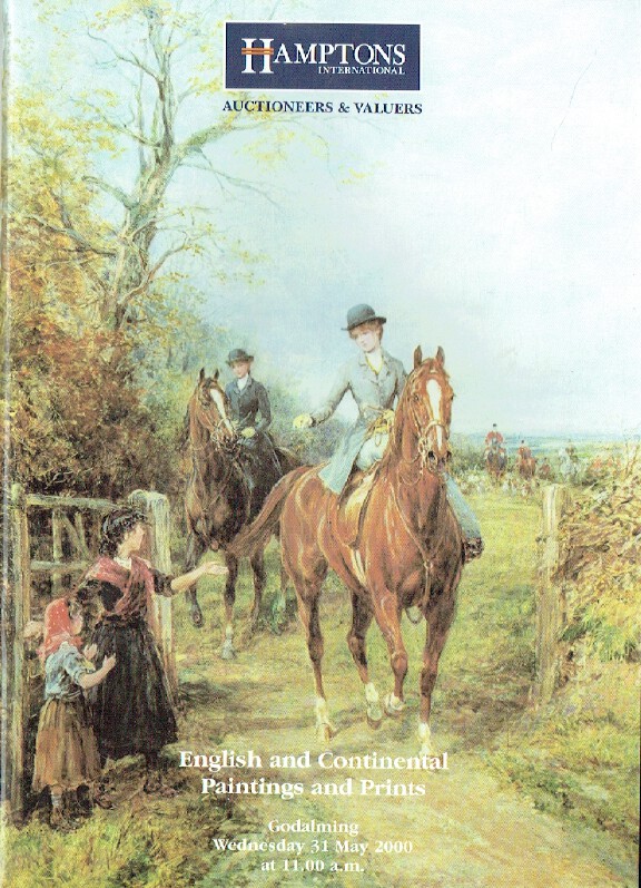 Hamptons May 2000 English & Continental Paintings & Prints Misc. [Satisfaisant]