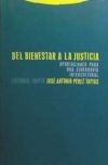 Del bienestar a la justicia - Pérez Tapias, José Antonio