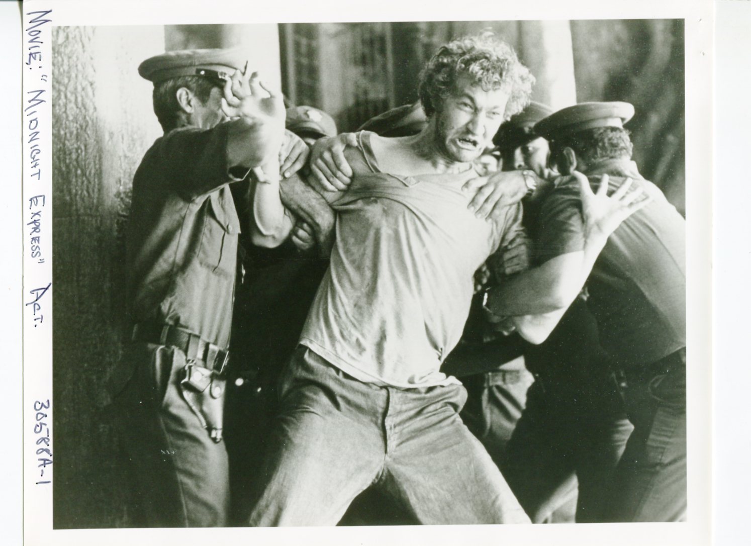 Midnight Express Bo Hopkins 7x9 B W Promo Still Drama Photograph Dta Collectibles