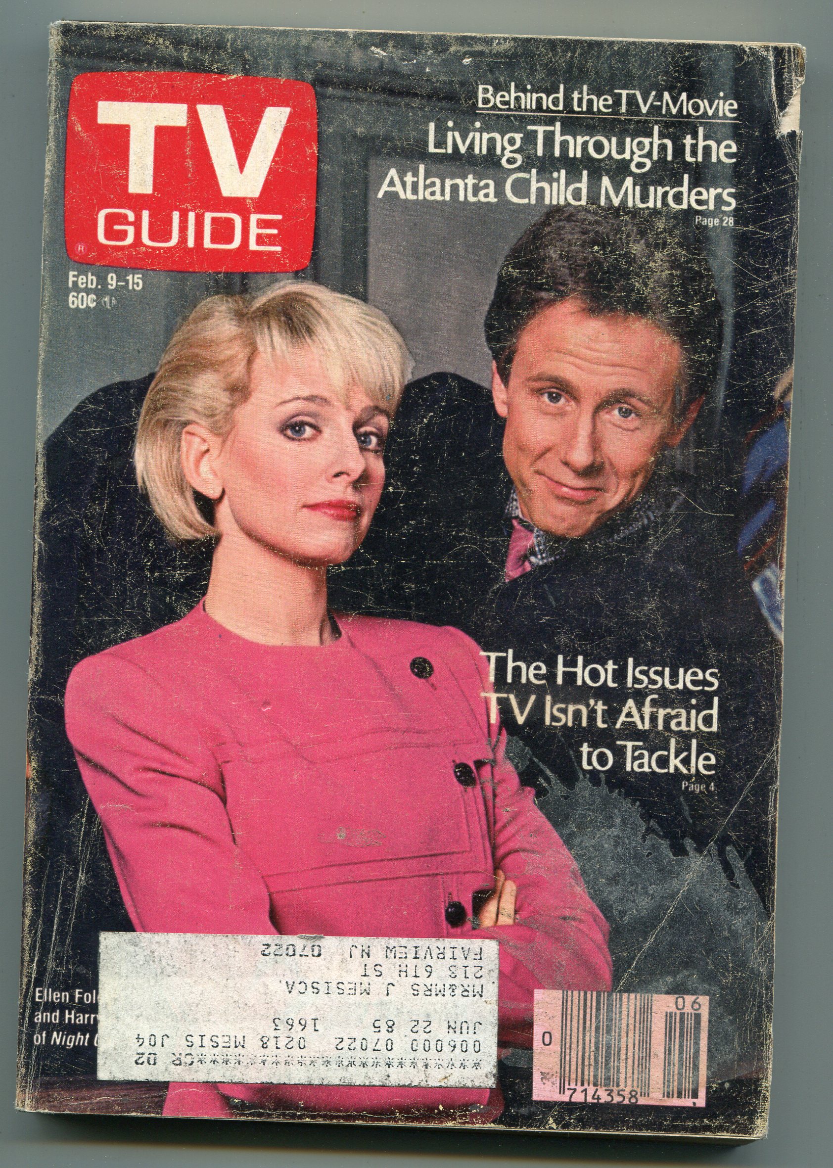 TV Guide Night Court Harry Anderson New York Metropolitan Edition Feb TV Guide Night Court Harry Anderson New York Metropolitan Edition Feb