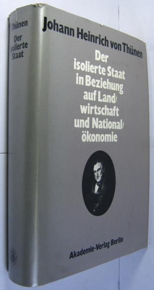 der isolierte staat von johann heinrich - ZVAB