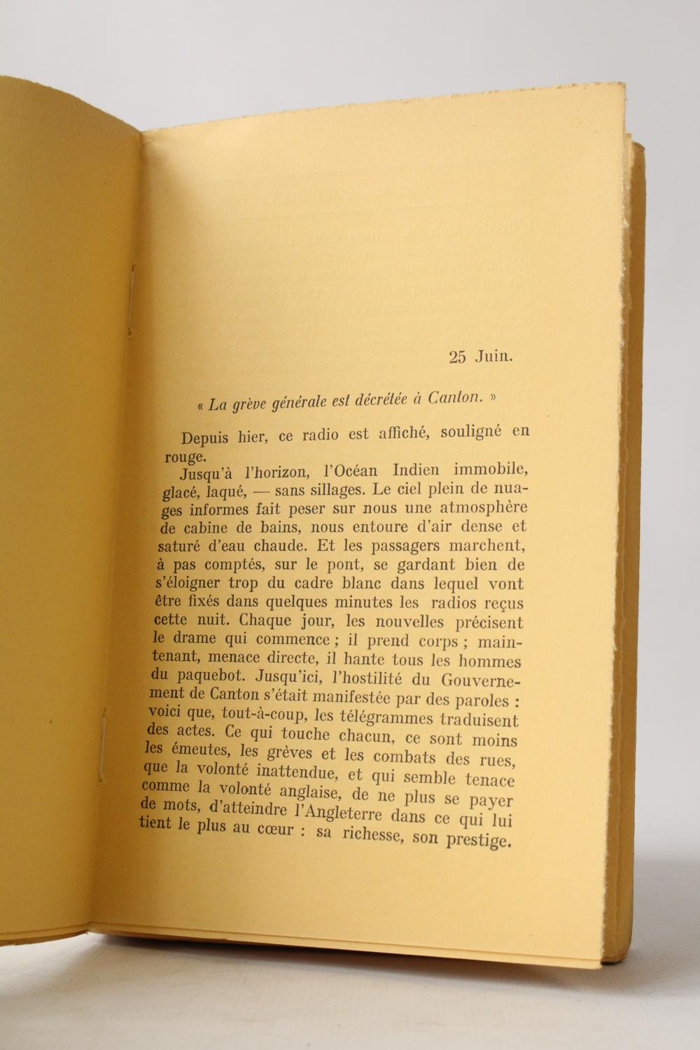 Les conquérants by MALRAUX André: couverture souple (1928) | Librairie ...
