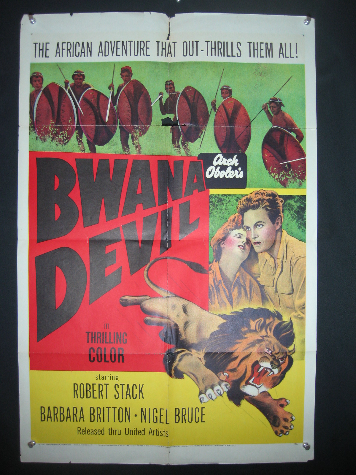 bwana devil poster bwana devil poster