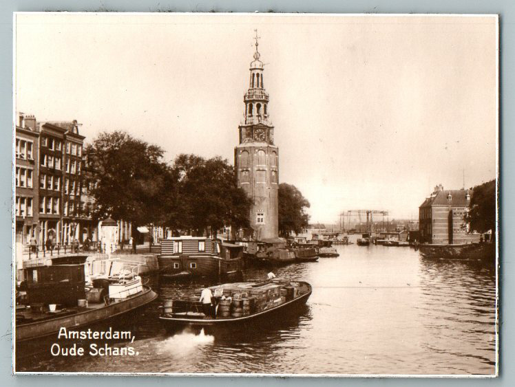 Nederland, Amsterdam, Oude Schans by Photographie originale Original  photograph: (1900) Photograph photovintagefrance