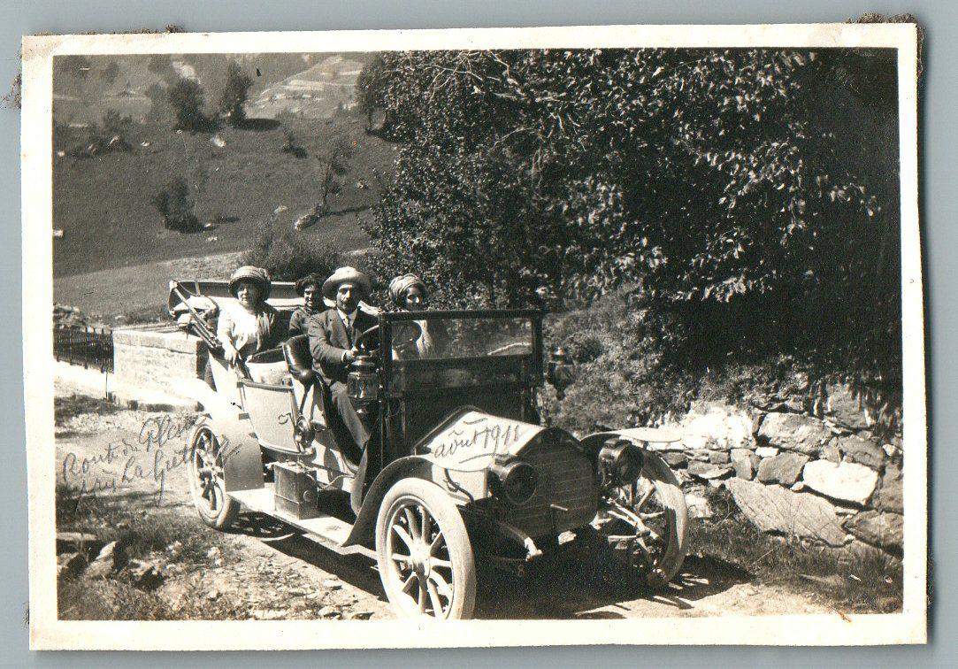 Tirage Argentique Vintage - La Giettaz (Savoie) - France - Environ 1910 - Format 7x10 Cm