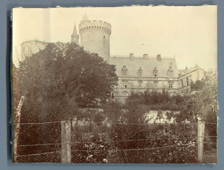 France, Bournazel, Château de Bournazel by Photographie originale / Original photograph: (1900) Photograph | photovintagefrance