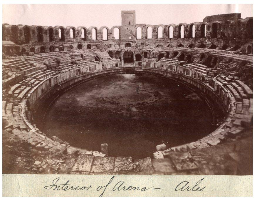 L amphithéâtre De Nîmes Cm1 Dictée France, Nîmes, Amphithéâtre - Intérieur by Photographie originale