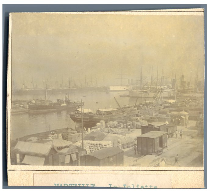 France, Marseille, La Joliette par Photographie originale / Original