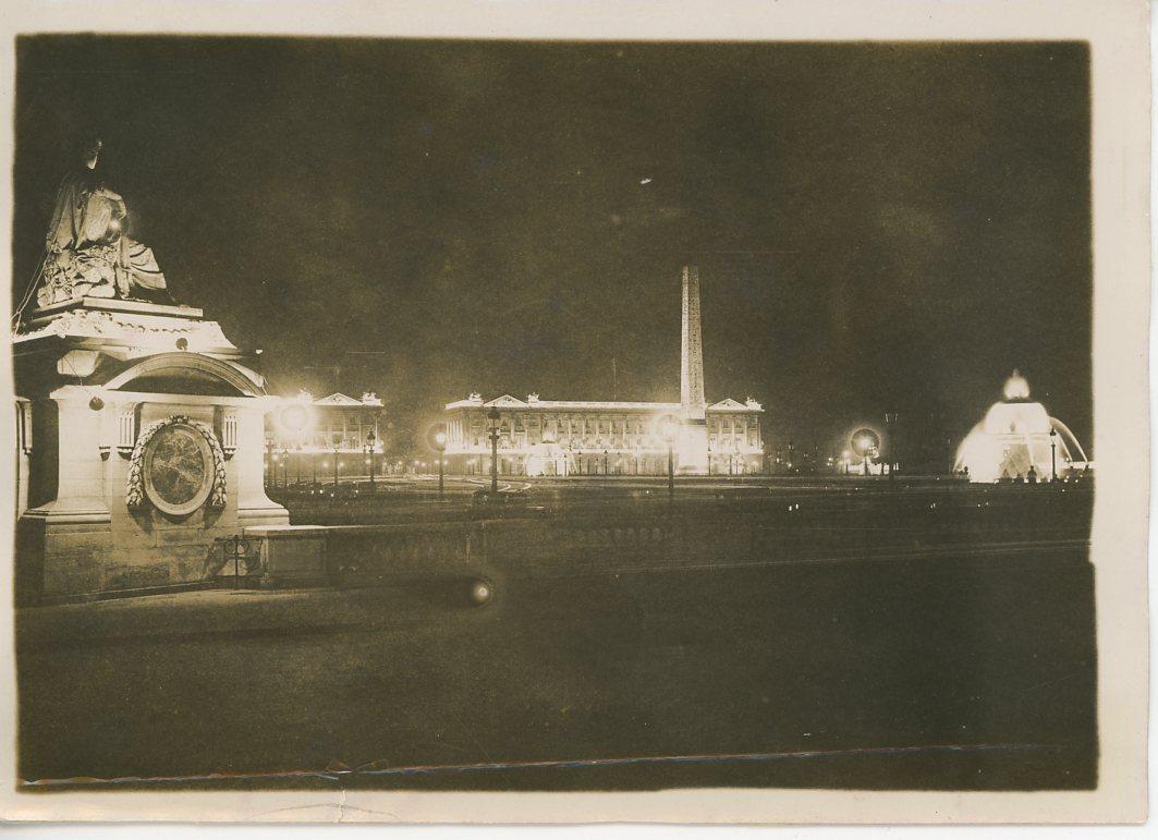 Paris Place De La Concorde Anniversaire De L Armistice By Photographie Originale Original Photograph 1928 Photograph Photovintagefrance