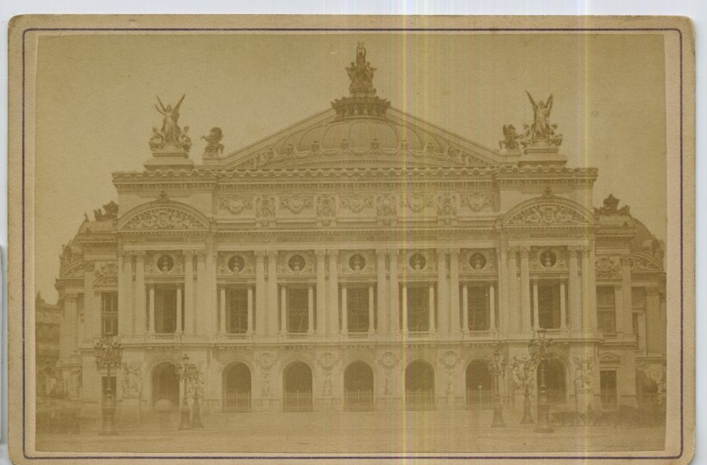 Paris, Opéra by Photographie originale / Original photograph (1880