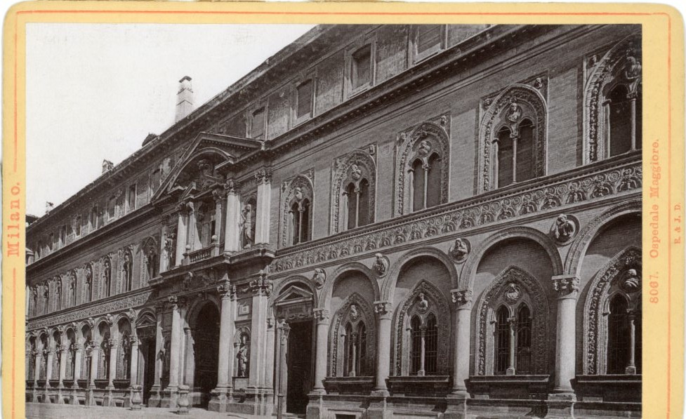 Italie, Milano, Ospedale Maggiore by Photographie originale / Original ...