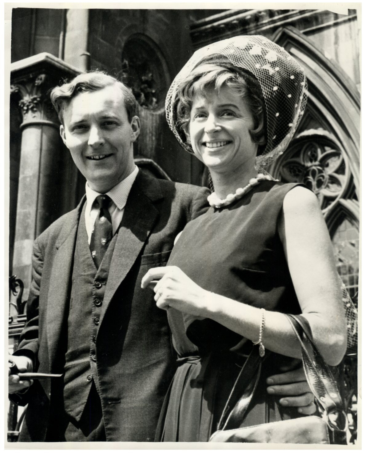 UK, Mr. and Mrs. Anthony Wedgwood Benn by Photographie originale