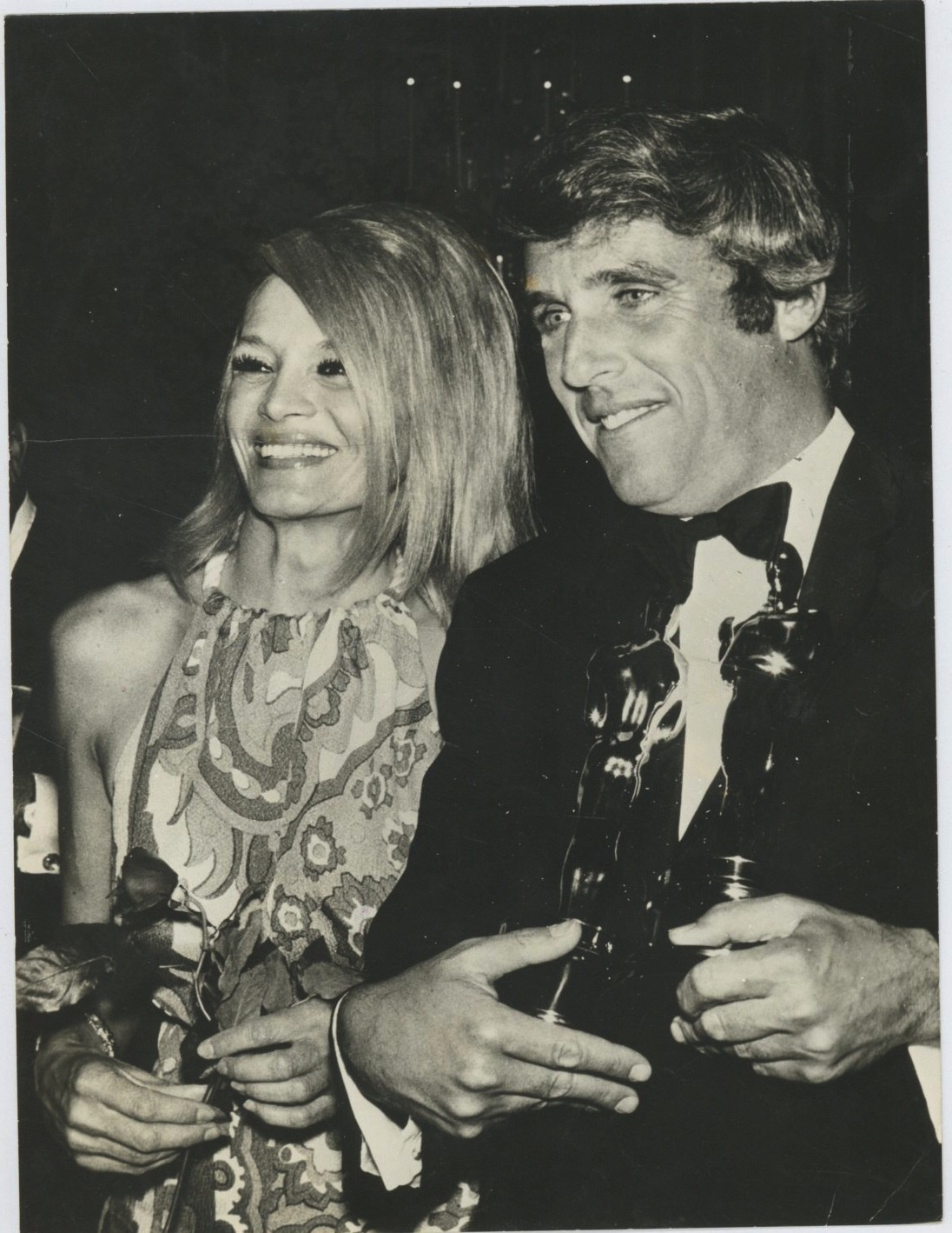 Usa Burt Bacharach With His Wife Angie Dickinson By Photographie