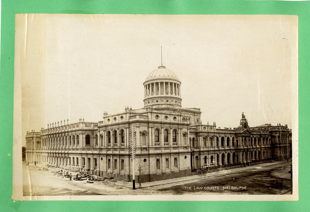Australie, Melbourne, Law Courts von Photographie originale / Original