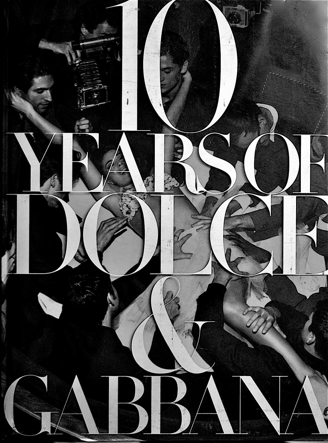 10 Years of Dolce & Gabbana: Very Good Pictorial Cover (1969
