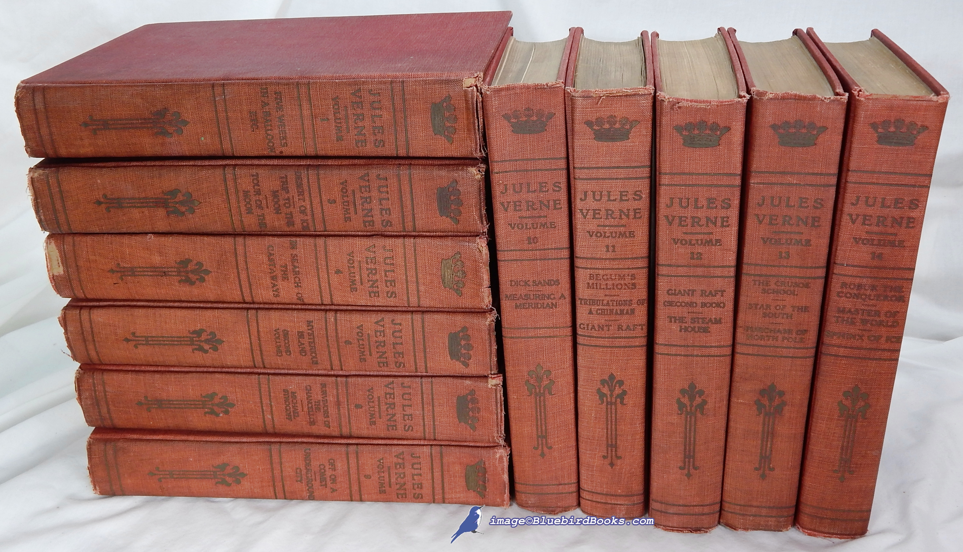 Works of Jules Verne (11 volume limited edition set