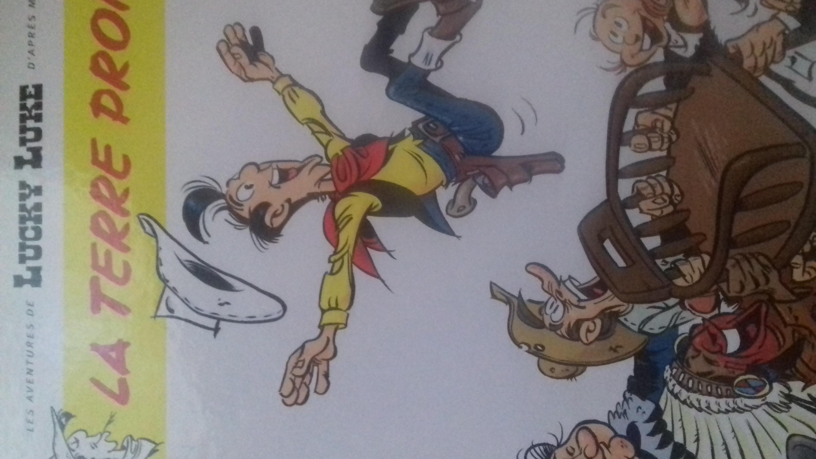 Aventures De Lucky Luke D Apres Morris Les Tome 7 Terre Promise La By Achde 16 Edition Originale Comic Mblivres