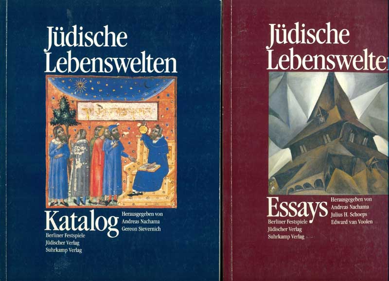 Jüdische Lebenswelten. Katalog und Essays. 2 Bände. Eine Ausstellung der Berliner Festspiele im Martin-Gropius-Bau Berlin vom 12. Januar bis 26. April 1992. - Nachama, Andreas, Gereon Sievernich und Julius H. Schoeps