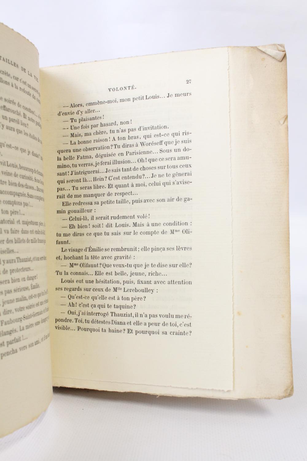 Volonté by OHNET Georges: couverture souple (1888) | Librairie Le Feu ...