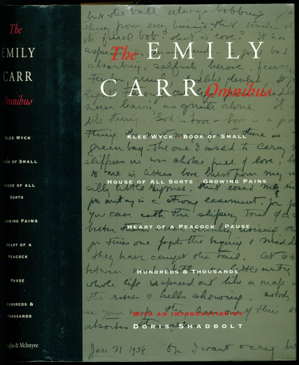 The Emily Carr Omnibus - Carr, Emily; Shadbolt, Doris - Introduction