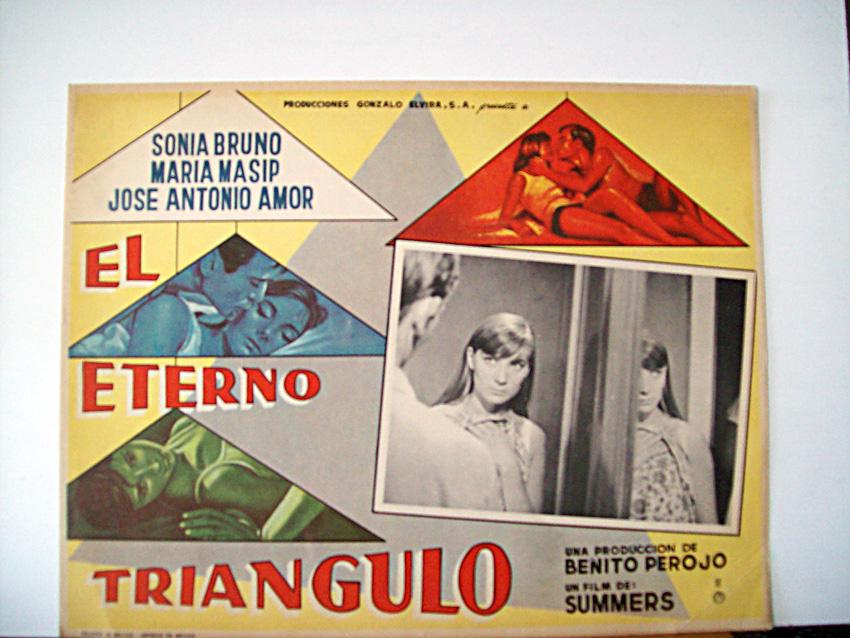EL ETERNO TRIANGULO 1966Dir MANUEL SUMMERSCast SONIA BRUNOMARIA