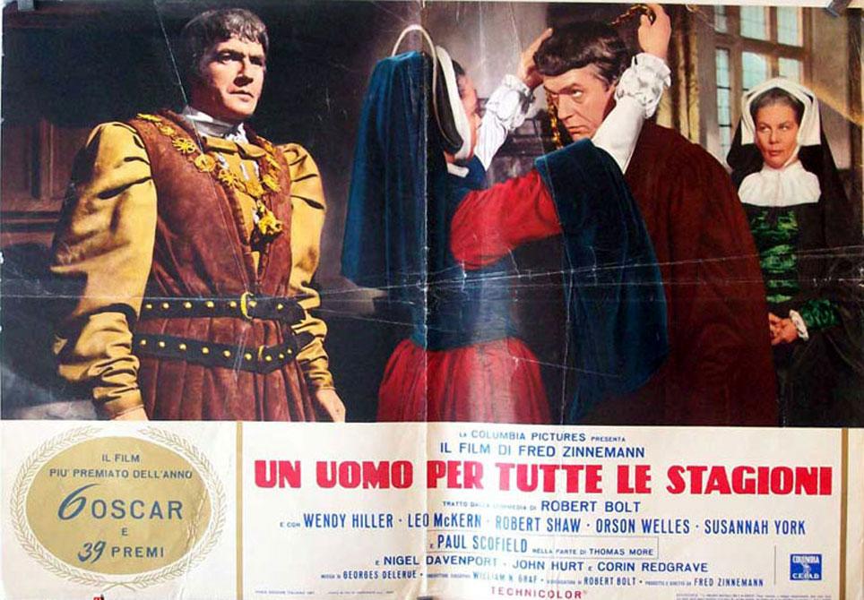 Un Uomo Per Tutte Le Stagioni Significato UN UOMO PER TUTTE LE STAGIONI - 1966Dir: FRED ZINNEMANNCast: PAUL