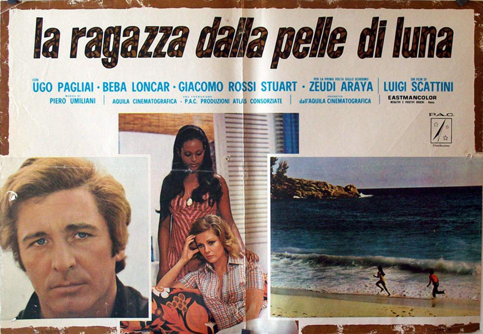 LA RAGAZZA DALLA PELLE DI LUNA - 1972Dir: LUIGI SCATTINICast: UGO