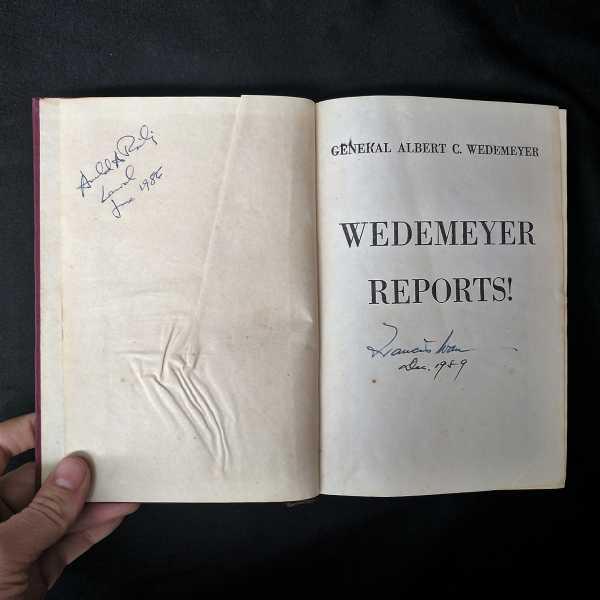 洋書 Wedemeyer Reports! General  C. Wed Wedemeyer Reports by Wedemeyer, General Albert C.: Good Hardcover