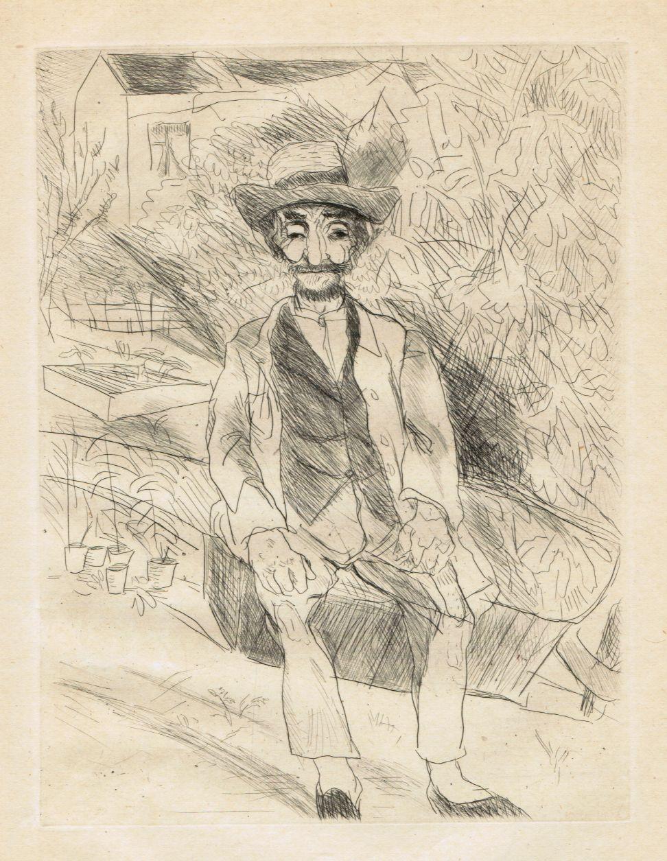 Der alte Gärtner. by Grossmann, Rudolf Antiquariat Martin Barbian
