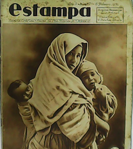 Estampa. Revista gráfica. Año 9. Nº 421. Colaboran: Emilio Fornet, José Quilez Vicente, Juan Puente, Leonardo Dos Santos Morais.