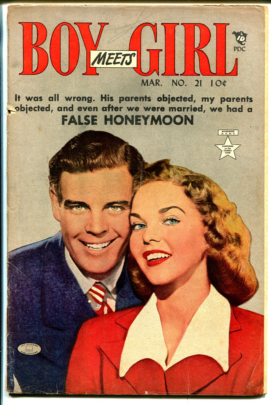 Boy Meets Girl 21 1951 Lev Gleason Photo Cover Headlight Art G 1951 Comic Dta Collectibles Boy Meets Girl 21 1951 Lev Gleason Photo Cover Headlight Art G 1951 Comic Dta Collectibles