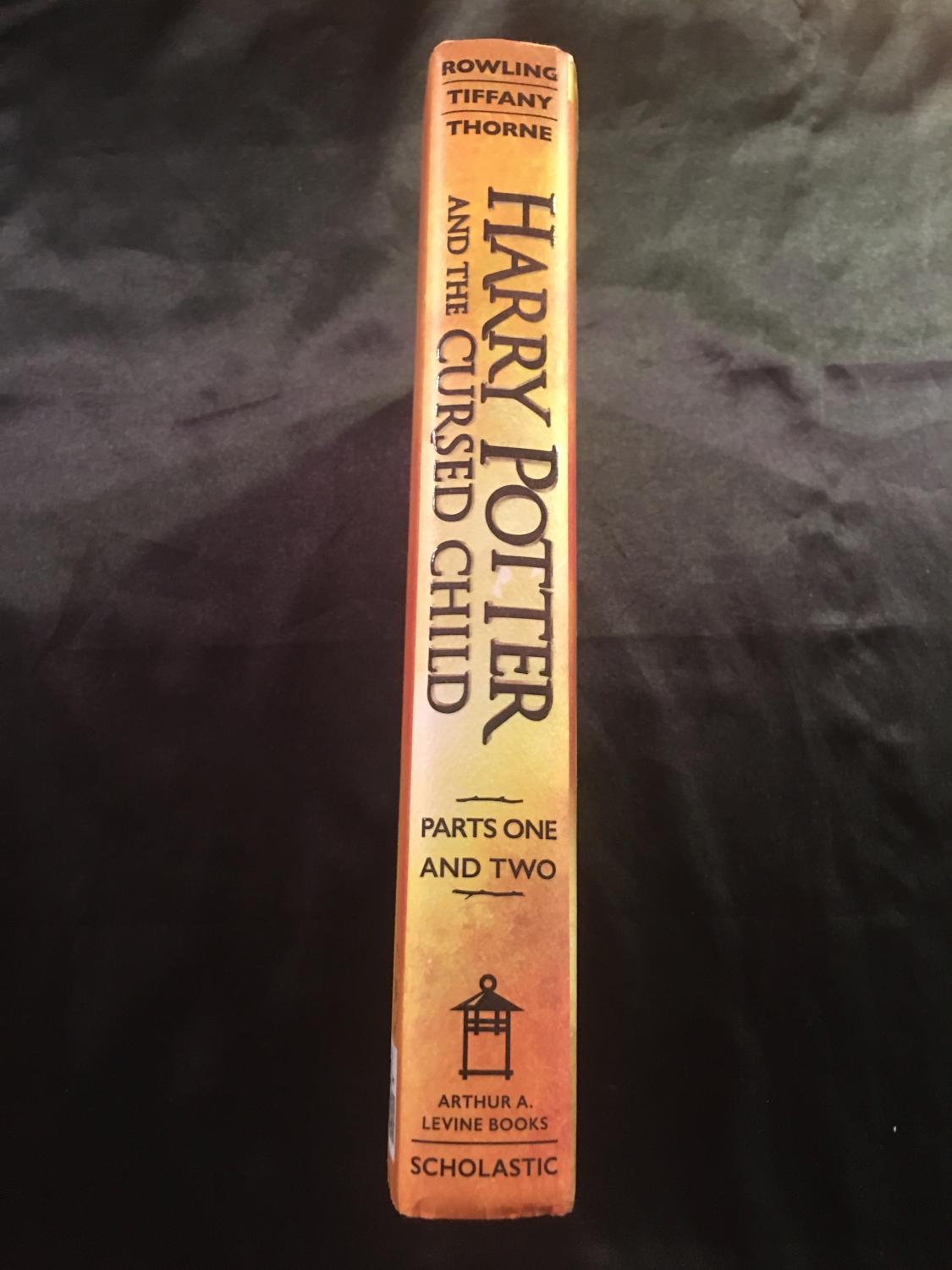 Scholastic Harry Potter and the Cursed Child: Parts One and Two Playscript  (Paperback) - by J. K. Rowling & John Tiffany & Jack Thorne 1 ct